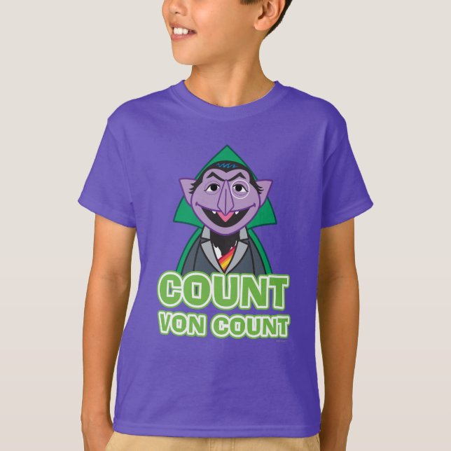 T-shirt Conde von Count Estilo Clássico (Frente)