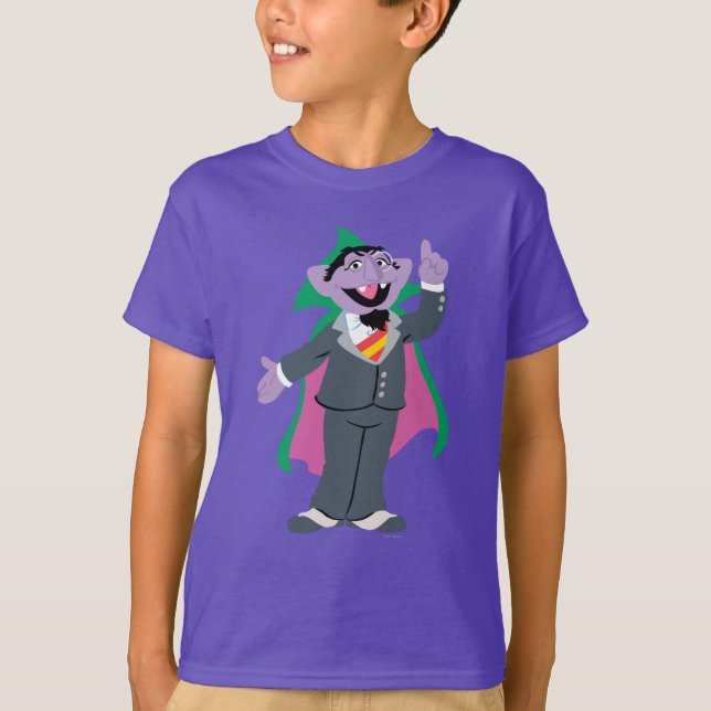 T-shirt Conde von Count Estilo Clássico (Frente)