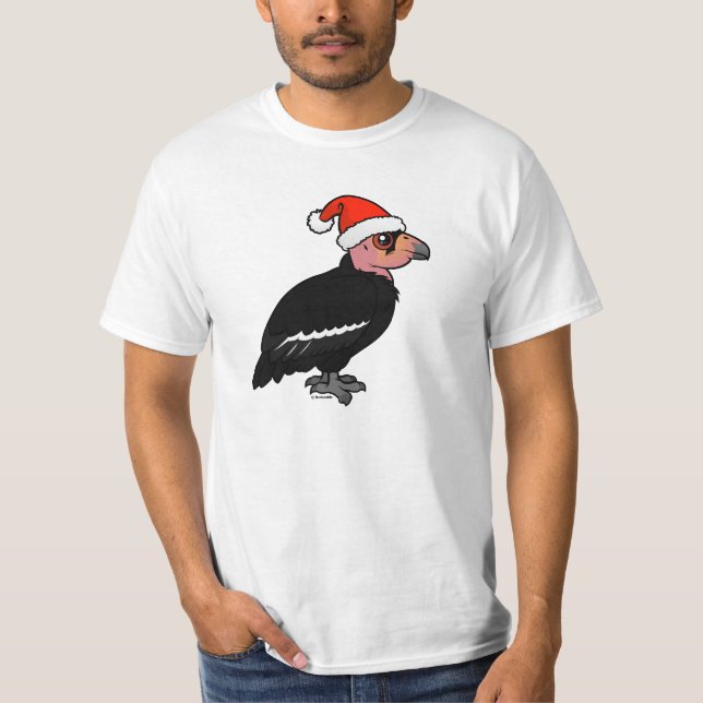 T-shirt Condor de Califórnia do Natal (Frente)