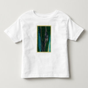 T-shirt Cone da cinza no parque nacional vulcânico de
