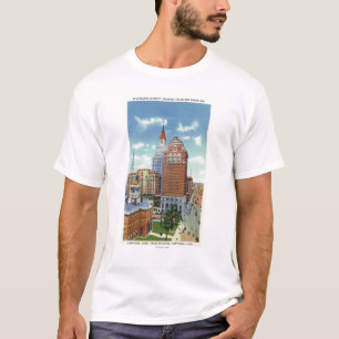 T-shirt Confiança Bldg e opinião da torre dos viajantes
