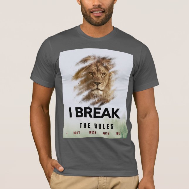 T-Shirt Confidente e Escuro (Frente)