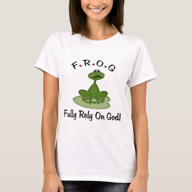 T-shirt Confie em Deus (Frente)