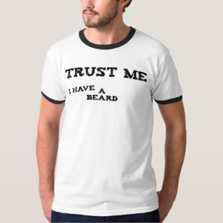 T-shirt Confie-me, mim têm uma barba