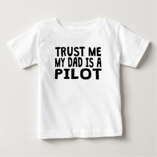 T-shirt Confie que eu meu pai é um piloto