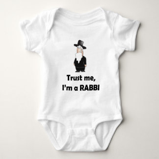 T-shirt Confie que eu mim é um rabino - humor judaico