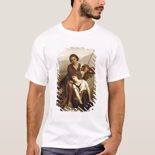 T-shirt Conforto no sofrimento, c.1852 (Frente)