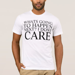 T-shirt confusão/apatia