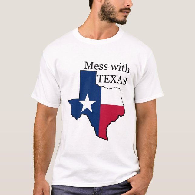 T-shirt Confusão com Texas (Frente)
