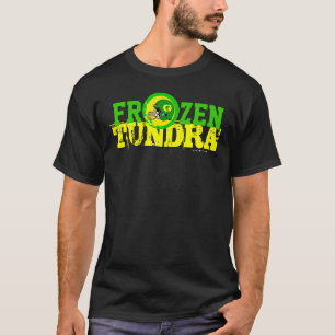 T-shirt congelado da equipa de futebol do NFL do