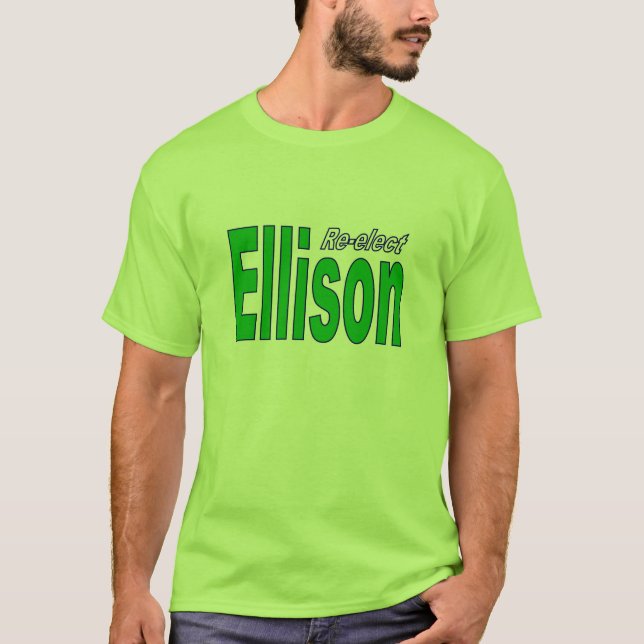 T-shirt congresso do Re-elect Keith Ellison Minnesota 2012 (Frente)