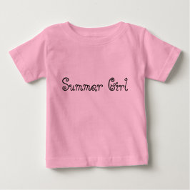 T-shirt Conjunto Bebê Menina Typografia Verão Body e Tutu