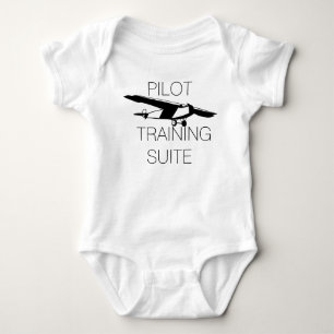 T-shirt Conjunto de treinamento de piloto fofo