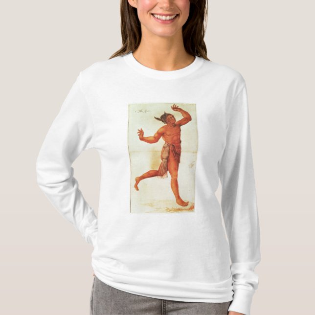 T-shirt Conjuror indiano (Frente)