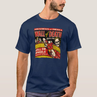 T-shirt Conluios da motocicleta da morte do vintage