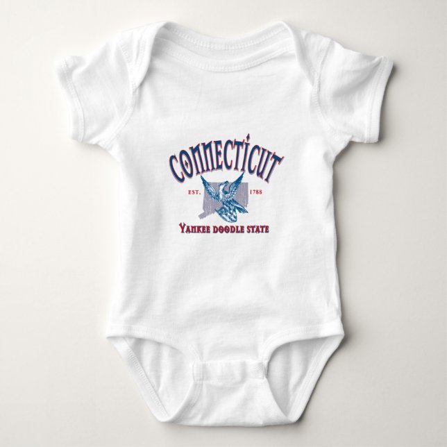 T-shirt Connecticut (Frente)