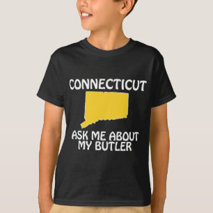 T-shirt Connecticut - Pergunte-me Sobre Meu Mordomo