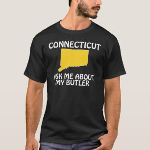 T-shirt Connecticut - Pergunte-Me Sobre O Meu Mordomo