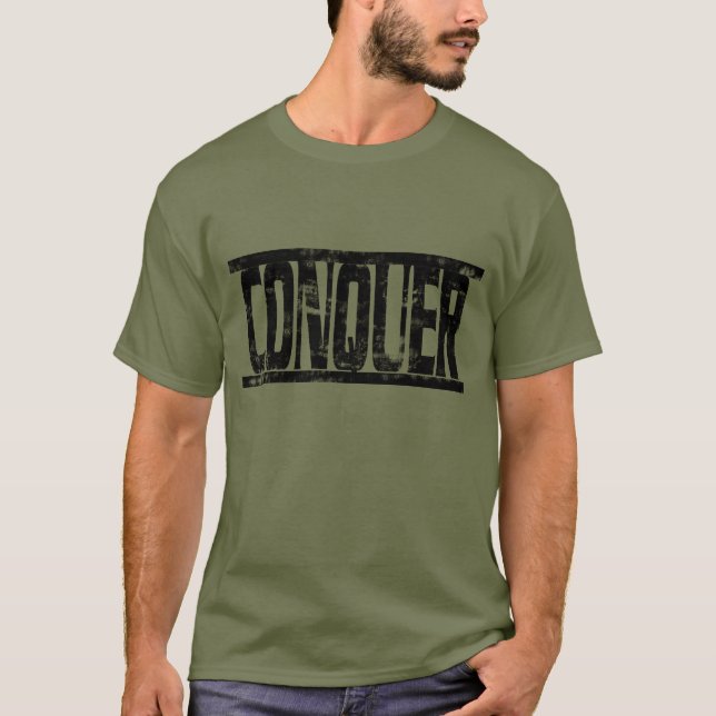 T-SHIRT CONQUISTE O TREINO DA ACADEMIA (Frente)
