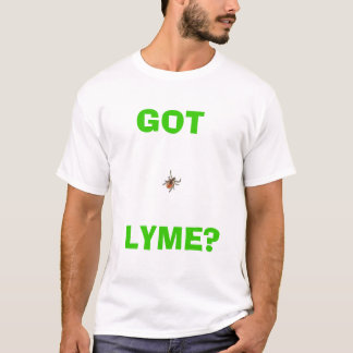T-shirt Consciência da doença de Lyme