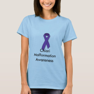 T-shirt Consciência da malformação de Chiari