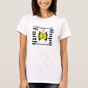 T-shirt Consciência da prevenção do suicídio da espera