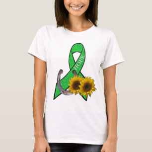 T-shirt Consciência da Rússia e da doença de Lyme Ocidenta