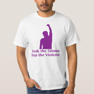 T-shirt Consciência da violência doméstica
