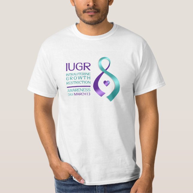 T-shirt Consciência de IUGR (Frente)