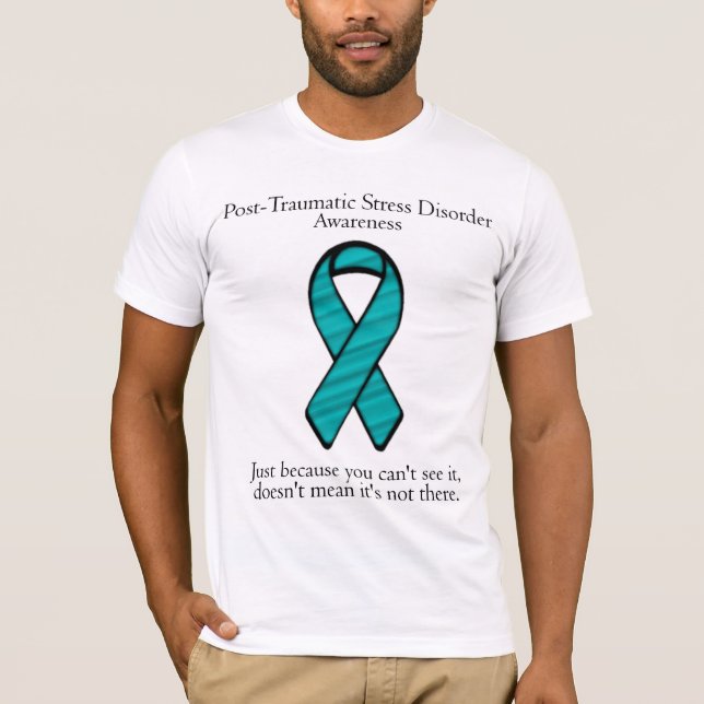 T-shirt Consciência de PTSD (Frente)