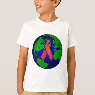 T-shirt Consciência do AIDS para tudo