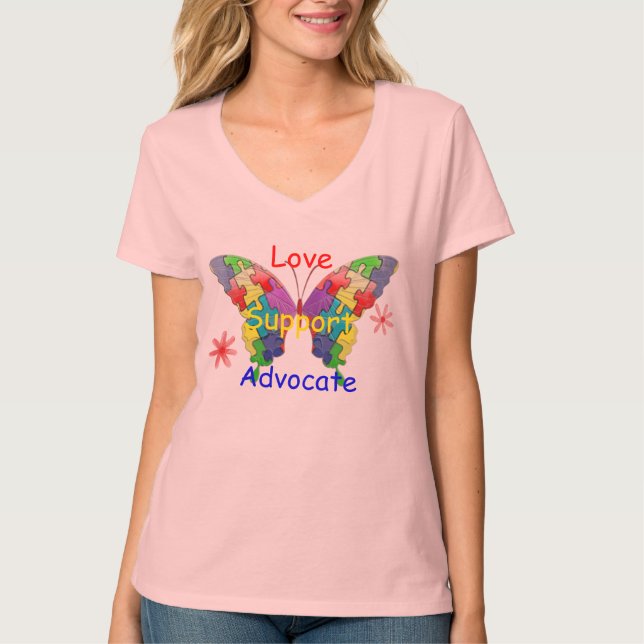 T-shirt Consciência do autismo (Frente)