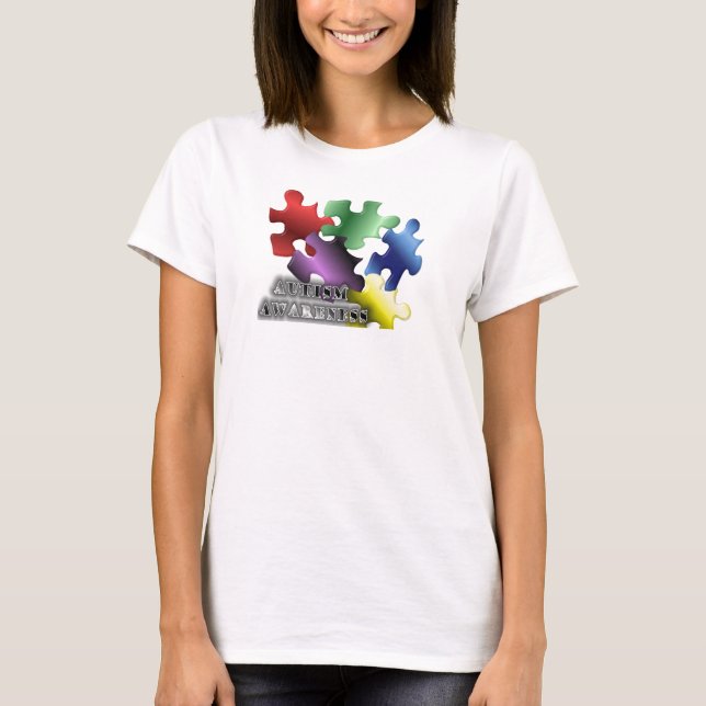 T-shirt Consciência do autismo (Frente)