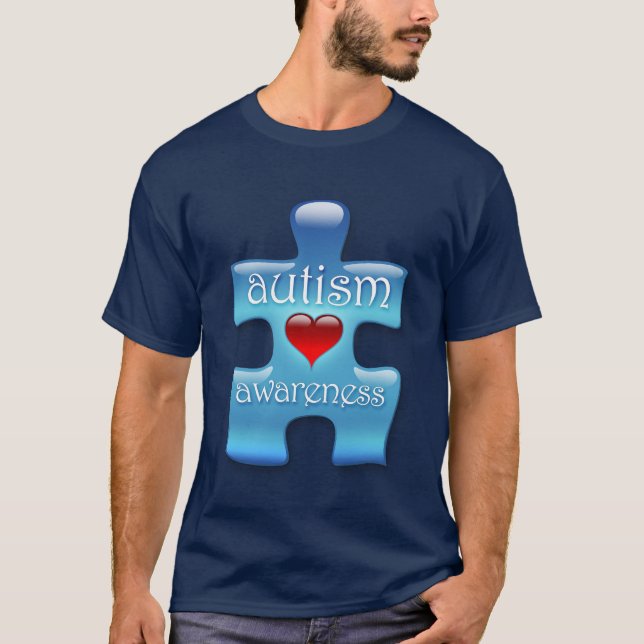 T-shirt Consciência do autismo (Frente)
