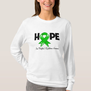 T-shirt Consciência do linfoma Non-Hodgkin da esperança