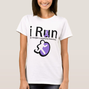 T-shirt Consciência que do linfoma de Hodgkins eu funcion