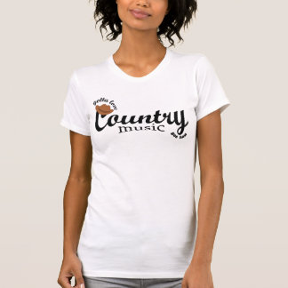 T-shirt conseguiu amar a música country