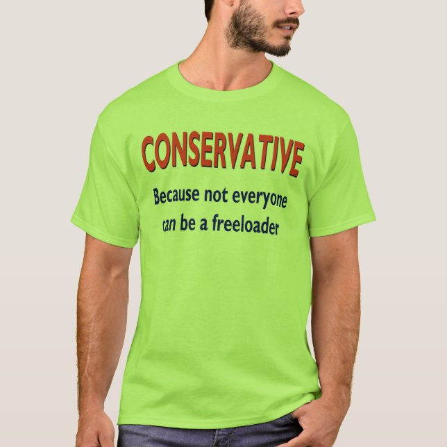 T-shirt conservador (Frente)