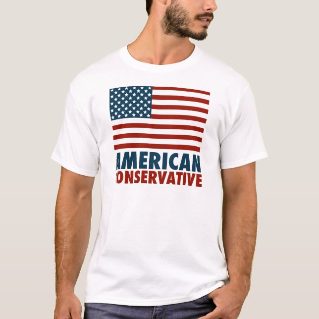T-shirt Conservador americano (Frente)