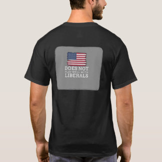 T-shirt conservadora americana