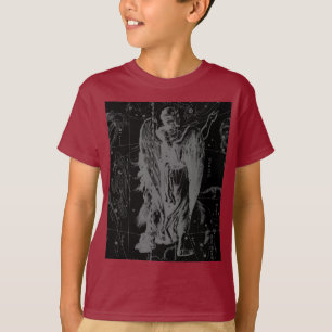 T-shirt Constelação de Símbolo Virgo Decor Preto Heveli