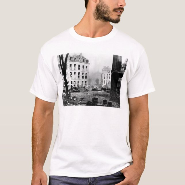 T-shirt Construção da avenida de l'Opera (Frente)