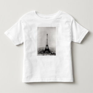 T-shirt Construção da torre Eiffel