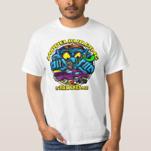 T-shirt Construção de modelos: Relaxa-me