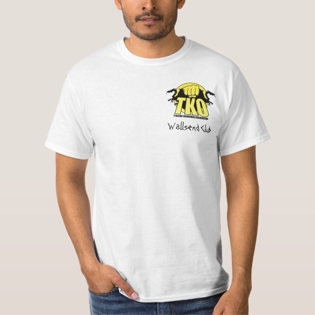 T-shirt Construção do animal dos homens (Frente)