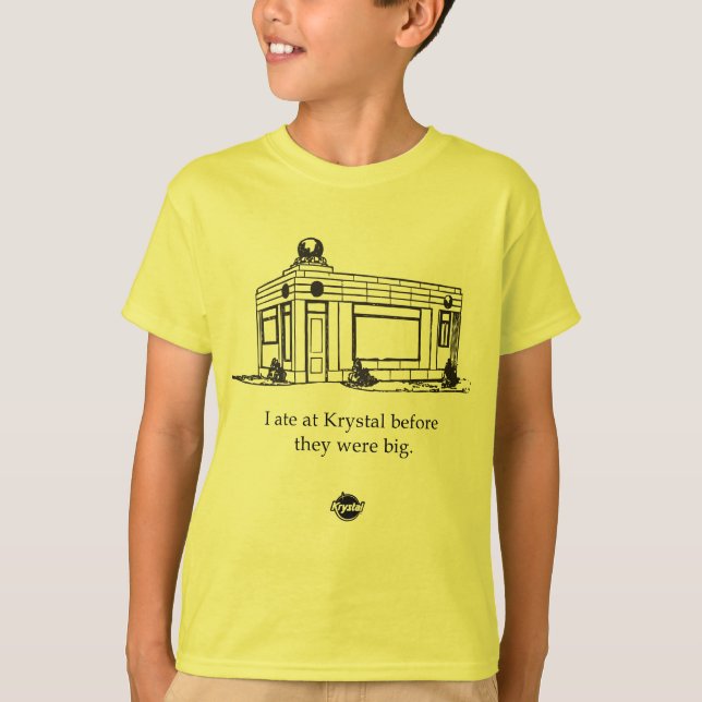 T-shirt Construção original de Krystal (Frente)