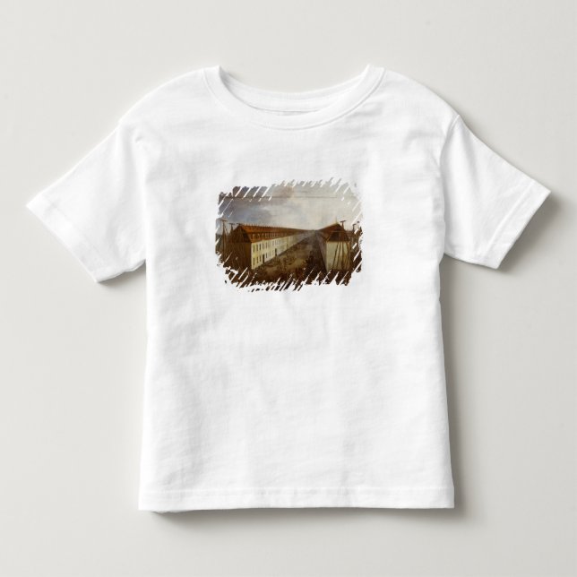 T-shirt Construir trabalha em Friedrichstrasse em Berlim (Frente)