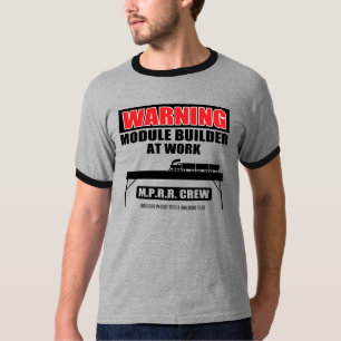T-shirt Construtor do módulo no trabalho