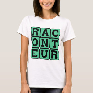 T-shirt Contador de histórias, Narrador
