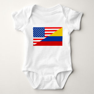 T-shirt contagem dos EUA da bandeira de Estados Unidos